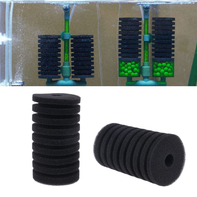 ภาพหน้าปกสินค้าseng* Aquarium Filter Sponge For QS Filter Fish Tank Air Pump Biochemical Replacement จากร้าน sengbag.th บน Shopee