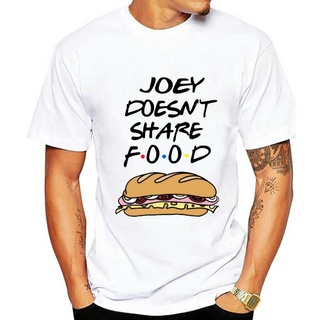 เสื้อยืดผ้าฝ้ายพรีเมี่ยม เสื้อยืด ผ้าฝ้าย พิมพ์ลาย Joey Doesnt Share Food สําหรับผู้ชาย