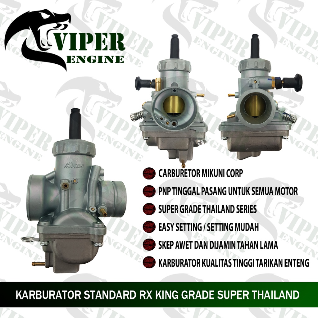 มาตรฐานรถยนต์ RX-KING RX KING RXK GRADE A ORIGINAL SERIES CARBURETOR ...