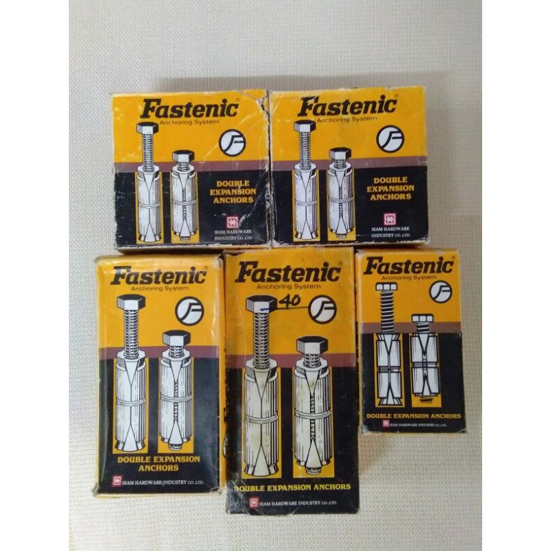 Fastenic พุกฝังอะลูมิเนียม พุกเบ่งอะลูมิเนียม DOUBLE EXPANSION ANCHORS