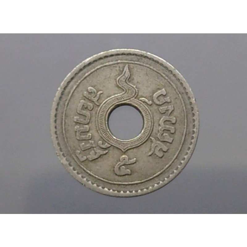 เหรียญสตางค์รู-5-สตางค์-5-สต-เนื้อนิเกิล-พ-ศ-2469-เหรียญผ่านใช้-สตางรู-เหรียญรู-ปี2469-เหรียญโบราณ-เงินโบราณ