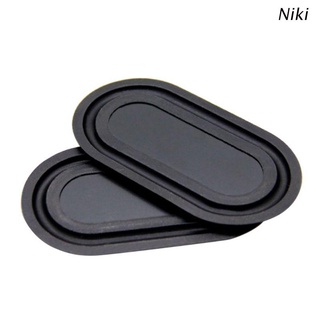 สินค้า Niki 2PCS Oval Bass Diaphragm Rubber Passive Radiator Bass Vibration Plates 2040-6090