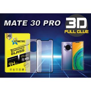 ฟิล์มกระจก 3D Huawei   Mate20Pro , Mate30 Pro กาวเต็มจอ โค้งขอบมน Startec ทัชลื่น ปกป้องหน้าจอได้ดี แข็งแกร่งใสชัดเจน