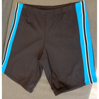กางเกงใส่ว่ายน้ำ PN รุ่น 004 Size XL สีดำ-ฟ้า