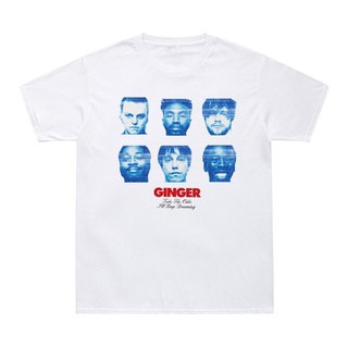 เสื้อยืดสีดำอินเทรนด์เสื้อยืดพิมพ์ลายตัวอักษร All-American Boyband Brockhampton สําหรับผู้ชายS M L   XL  XXL