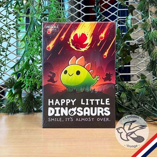 ภาพขนาดย่อของภาพหน้าปกสินค้าHappy Little Dinosaurs / 5-6 Players Exp / Peril of Puberty / Dating Disasters แถมซองพรีเมี่ยมฟรี จากร้าน lanlalenvoyage บน Shopee