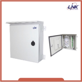 LINK รุ่น UF-4112A  F.O TERMINAL 12-24C, Outdoor Steel, w/Tray &amp; Acc.