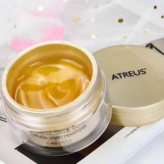 🔥พร้อมส่ง🔥CXC-ATREUS สลิปปิ้ง มาร์กทองคำ 24K มาร์กหน้าก่อนอน GOLD SLEEP MASK กระจ่างใส่ ไร้ริ้วรอย ชุ่มชื่น แท้100% Y1