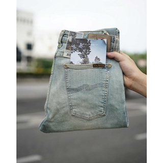 ภาพหน้าปกสินค้าNudie Jeans Skinny Lin Sea Breeze ของแท้100% ที่เกี่ยวข้อง