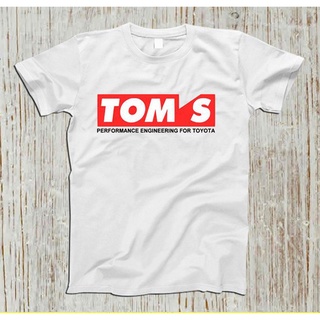 ใหม่ เสื้อยืดคอกลม แขนสั้น พิมพ์ลาย TOMS Toyota สําหรับผู้ชาย TYUI30541