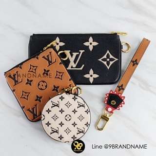 Louis  Vuitton Monogram Empreinte Pochette Trio M69516 Pouch