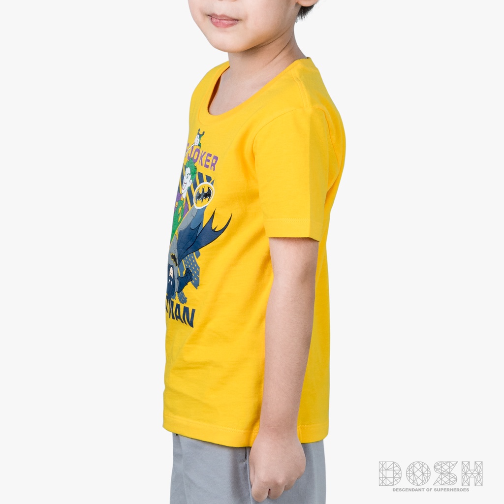 dosh-boys-t-shirts-batman-เสื้อยืดคอกลม-แขนสั้น-เด็กชาย-9dbbt5179-ye