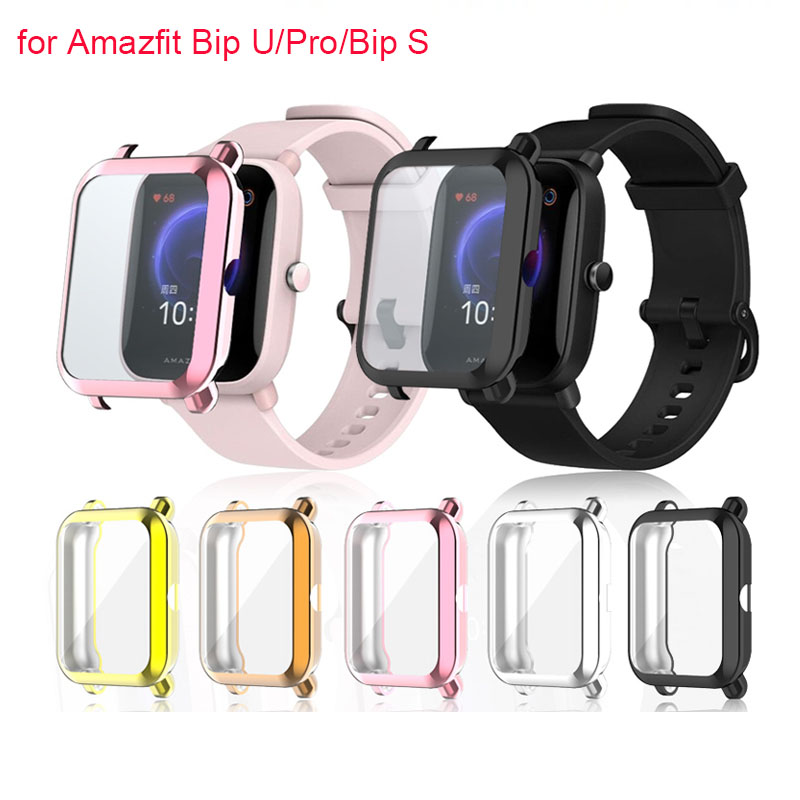 ภาพหน้าปกสินค้าเคสนาฬิกาข้อมือ TPU สําหรับ Amazfit Bip U / Bip U Pro
