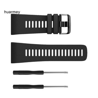 ภาพขนาดย่อของภาพหน้าปกสินค้าHU สายคล้องข้อมือสำหรับ Garmin Vivoactive HR จากร้าน huarmey.th บน Shopee ภาพที่ 1