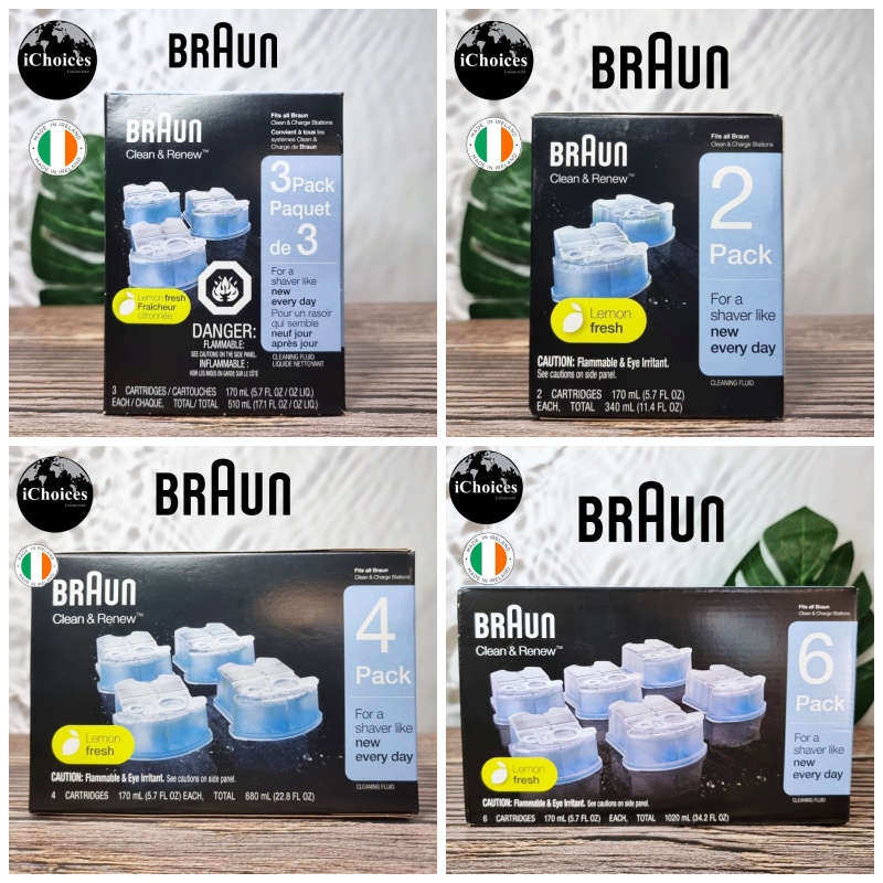 Braun clean and renew promo refill