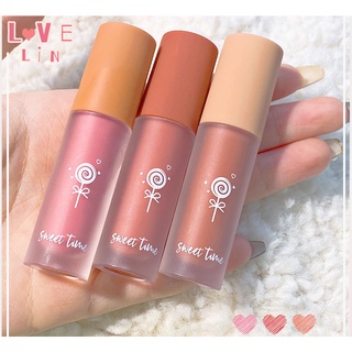 【lovelin】faiccia บลัชออน เนื้อแมตต์กํามะหยี่ สีนู้ด สําหรับแต่งหน้า