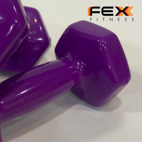 fex-fitness-vinyl-dumbbell-hexagon-น้ำหนัก-2-kg-ราคาต่อคู่