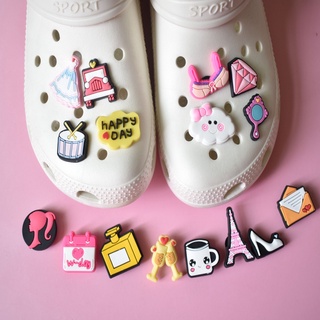 จี้การ์ตูนเมฆ Jibbits Charm Jibitz Crocks เครื่องประดับ สําหรับตกแต่งรองเท้าผู้หญิง