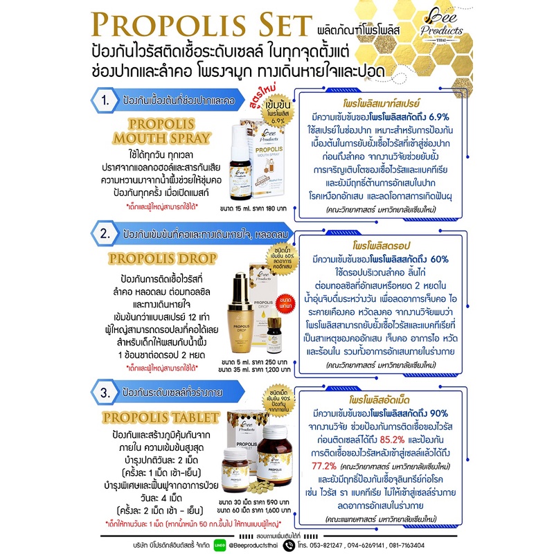 โพรโพลิสเมาท์สเปรย์-15-มล-สูตรใหม่เข้มข้นกว่าเดิม-propolis-6-9