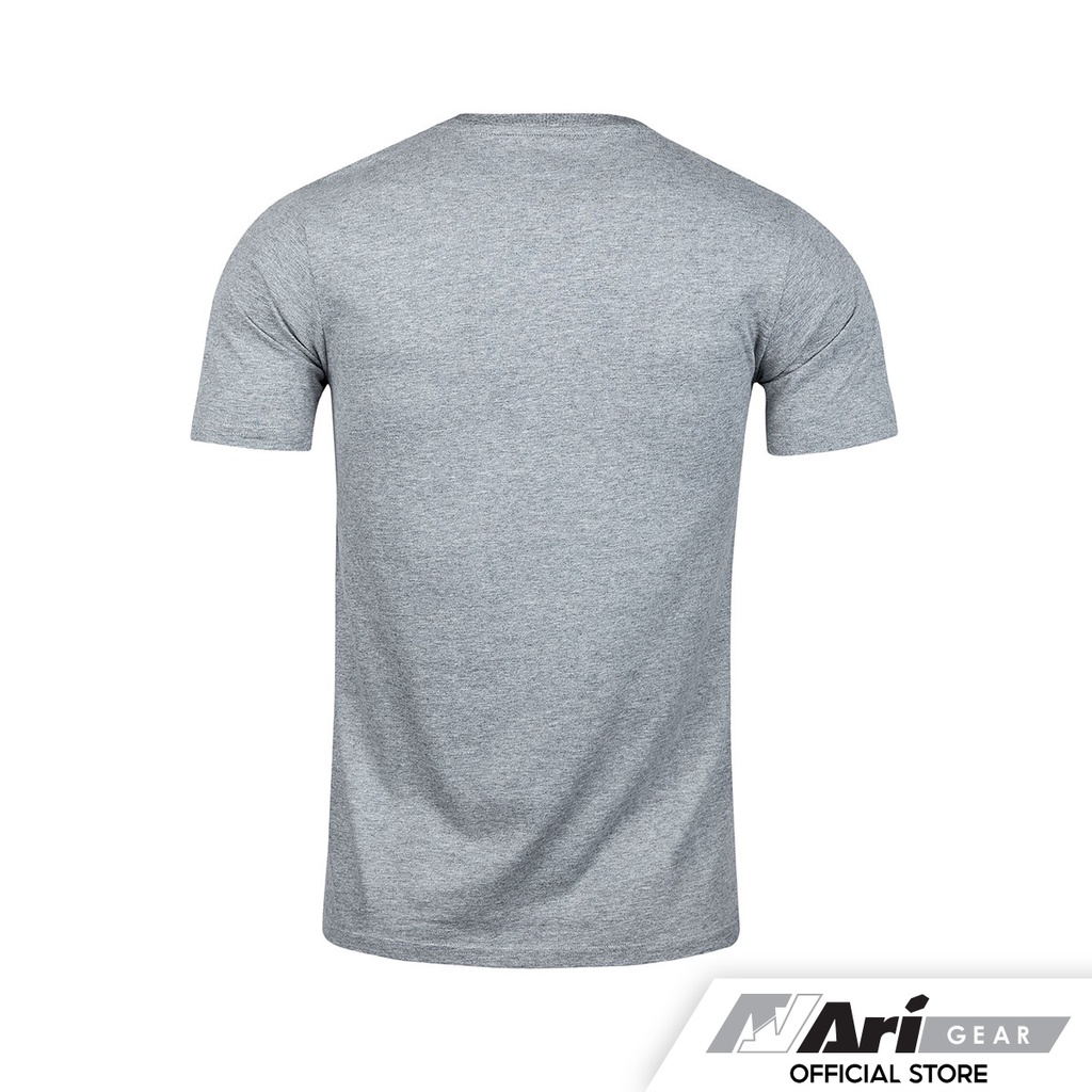 ari-signature-lifestyle-tee-gray-black-เสื้อยืด-อาริ-ซิกเนเจอร์-สีเทา