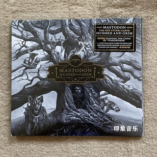 แผ่น CD อัลบั้มร็อค Mastodon Hushed and Grim 2