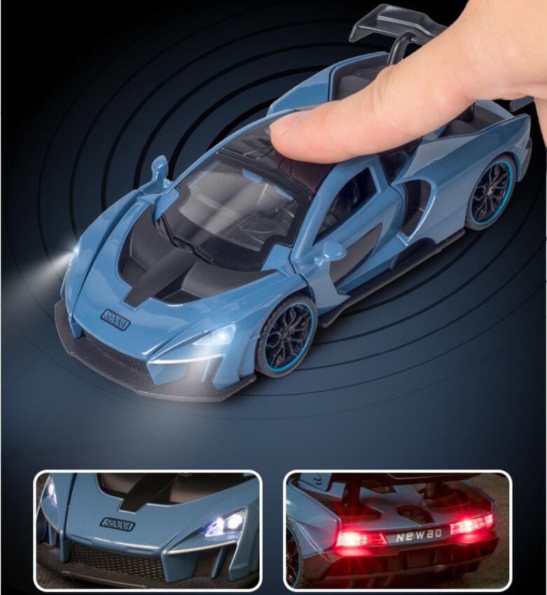 โมเดลรถยนต์-1-32-mclaren-senna-diecast-vehicles-ของเล่นสําหรับเด็ก