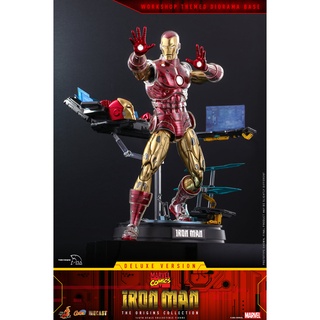 ฟิกเกอร์ โมเดล ของสะสม Hot Toys CMS08D38 1/6 Marvel Comics - Iron Man (Deluxe Version) [The Origins Collection]
