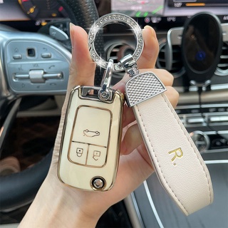 เคสกุญแจรถยนต์ Chevrolet ปลอกกุญแจ กระเป๋าใส่กุญแจรถยนต์ ปลอกกุญแจรีโมทรถ การออกแบบแฟชั่น