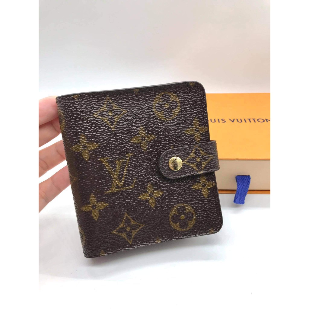 Louis Vuitton Monogram Zippy Compact Wallet