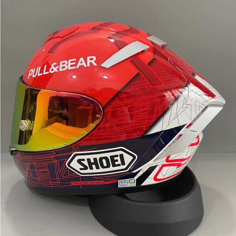 shoei-x14-หมวกกันน็อคแบบเต็มใบหน้าสีแดงสําหรับขี่รถมอเตอร์ไซค์