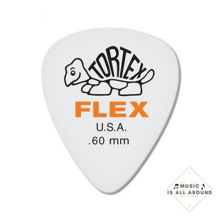 ภาพหน้าปกสินค้าปิ๊ก Dunlop รุ่น TORTEX FLEX 0.60 mm ส้ม (Made in USA) ซึ่งคุณอาจชอบสินค้านี้