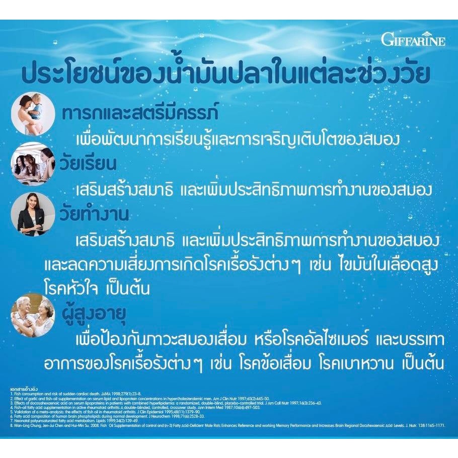 น้ำมันปลา-สกัดจากปลาทะเลน้ำลึกที่มี-epa-และ-dha-ครบ