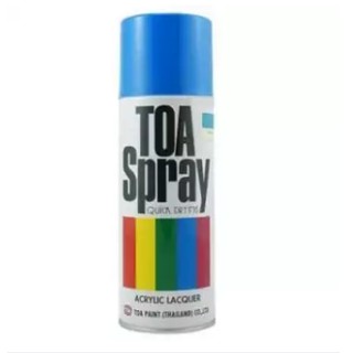 TOA Acrylic Lacquer Spray สีสเปรย์ 400 CC สีฟ้าอ่อน #007