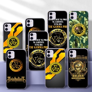 เคสโทรศัพท์มือถือแบบนิ่ม TPU ใส ลาย triskelion tau gamma 75TY สําหรับ OPPO A12 A12E A1K A37 Neo 9 A39 A57 A3s A5 2018 A9 2020 A52 A72 A92 A53 A32 2020 A59 F1s