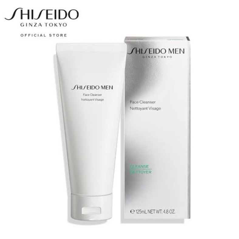 shiseido-men-face-cleanser-125ml-ของแท้