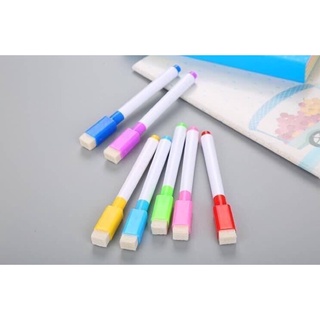 [พร้อมส่งจากไทย]  ปากกาไวท์บอร์ด ปากกาลบได้ เซท 8 แท่ง 8 สี &gt;&gt; 2N KIDS