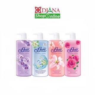 Flore Shower Cream ขวดปั้ม 500 ML