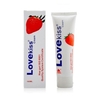 LOVE KISS เจลหล่อลื่น สารสกัดจากผลไม้ 100ml.(1ชิ้น)