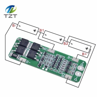 BMS 3S 20A 11.1v ถึง 12.6V วงจรป้องกันแบตเตอรี่  BMS Li-ion ชาร์จแบตเตอรี่ลิเธียม board Battery 18650 Charger