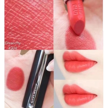ลิปสติกหนังแกะ givenchy jivenchy 306 307 304 317 333 n34n37n35n11 ...