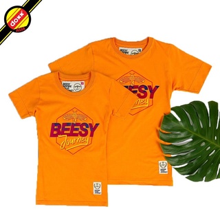Beesy T-shirt เสื้อยืด รุ่น Hawaii (ผู้ชาย) แฟชั่น คอกลม ลายสกรีน ผ้าฝ้าย cotton ฟอกนุ่ม ไซส์ S M L XL