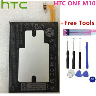 แบตเตอรี่ HTC One M10 10/10 ไลฟ์สไตล์ M10H M10U Batterie Bateria HTC 3000mAh B2PS6100 แบตเตอรี่ + เครื่องมือ