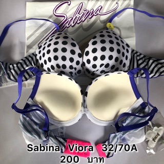 Sabina   Viora     32/70A  เลือกลายทางแชทนะคะ เนื่องจากบางลายอาจหมด สินค้าใหม่   สินค้าเซลบางตัวอาจตัดป้ายนะคะ