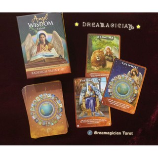 Angel Wisdom Tarot ไพ่ยิปซีของแท้ลดราคา ไพ่ทาโร่ต์ ไพ่ออราเคิล Tarot Oracle