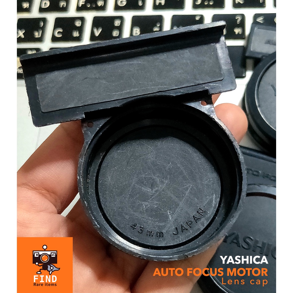 yashica-auto-focus-motor-lens-cap-ของแท้-ฝาหน้า-yashica-motor-d-43mm-yashica-auto-motor-d-ฝาแท้-ยาชิก้า