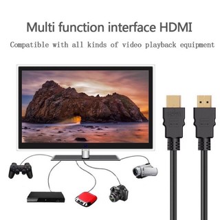 ภาพขนาดย่อของภาพหน้าปกสินค้าสาย HDMI 1.2 เมตร 2 เมตร สายคอม สาย HD สายทีวี สายพ่วง สายเอชดีเอ็มไอ จากร้าน supersale15 บน Shopee