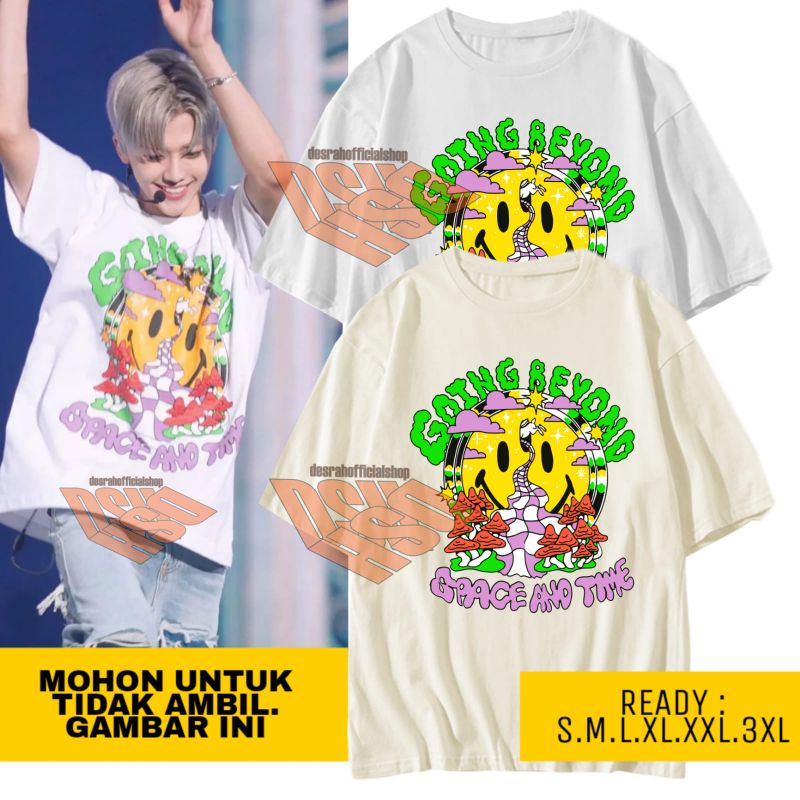 เสื้อยืด-พิมพ์ลาย-jaemin-going-beyond-space-and-time-สไตล์เกาหลี