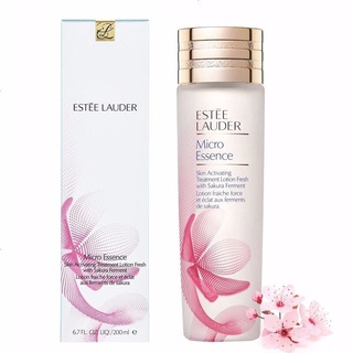 Estee Lauder Micro Essence Skin Activating Treatment Lotion Fresh With Sakura Ferment 200ml ใหม่! เอสเซนส์-อิน-โลชั่น