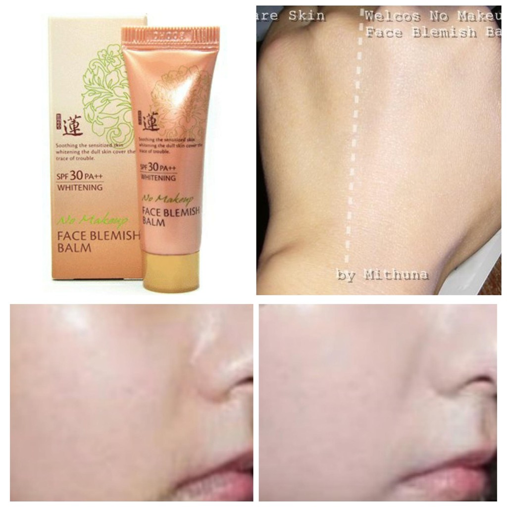 welcos-no-makeup-face-blemish-balm-whitening-spf30-pa-ขนาด-50ml