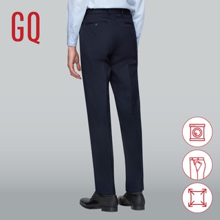 ภาพหน้าปกสินค้าGQ Essential Pants กางเกงทำงานผ้าเย็นเนื้อละเอียด ทรงปกติ รุ่น Cool Wool Blend สีกรมท่า ที่เกี่ยวข้อง
